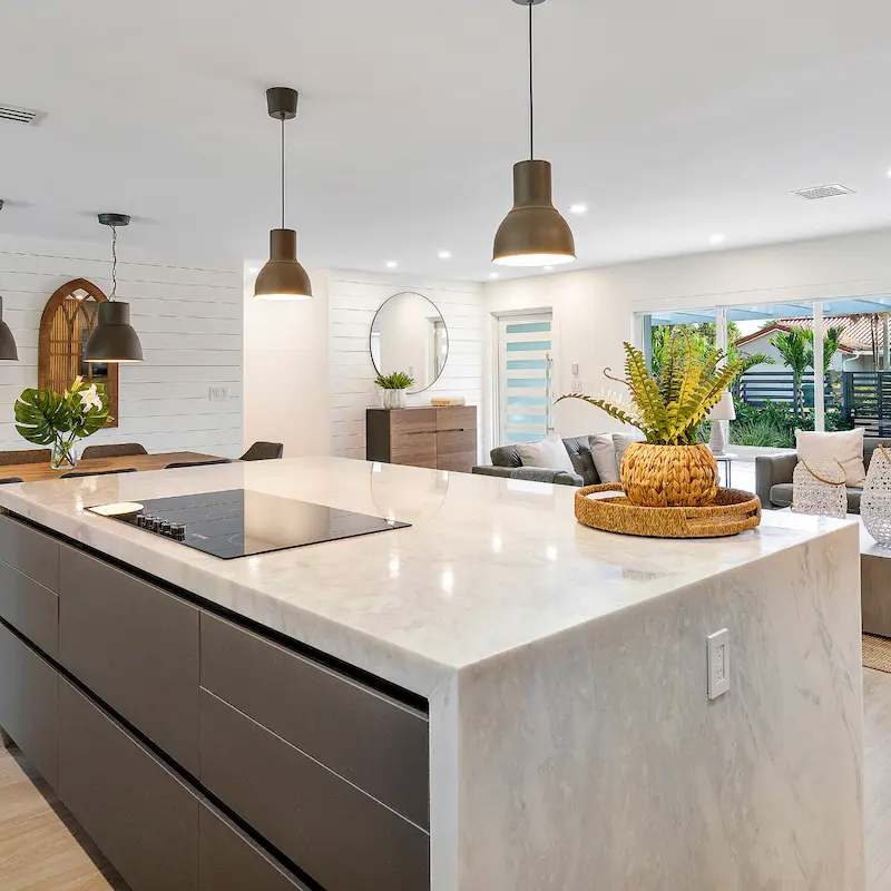 Stone Kitchen Island